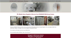 Desktop Screenshot of dungansmckinneyhomes.com